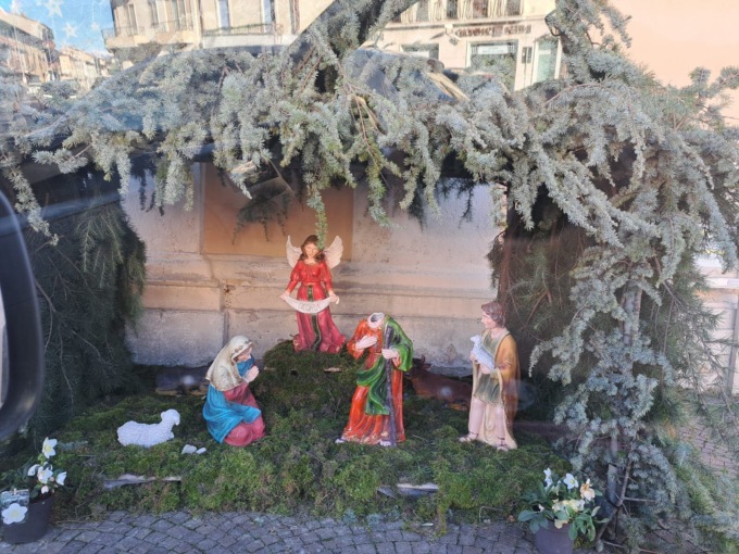 Presepe danneggiato a San Bonifacio: decapitata la statuetta di San Giuseppe