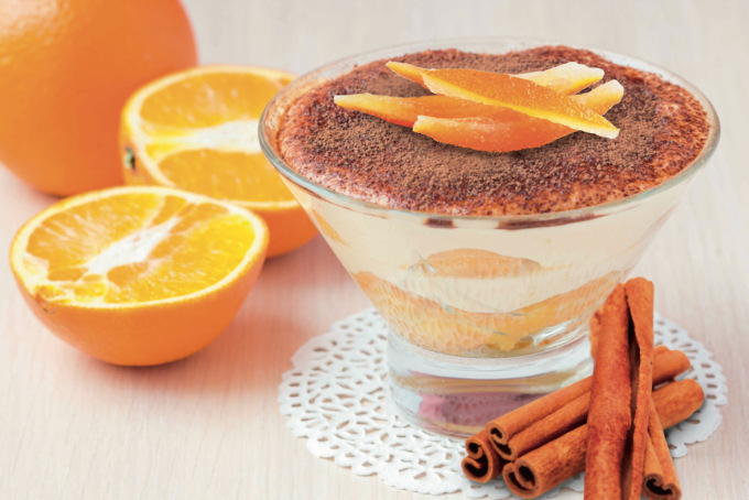Tiramisù cremoso al profumo di arancia: un dessert raffinato per ogni occasione