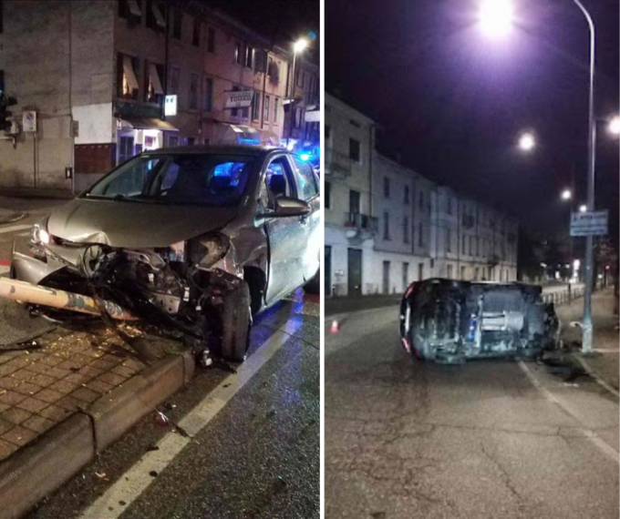 Pirati della strada a Verona: altri pedoni investiti. 67enne ubriaca alla guida si schianta contro un’isola spartitraffico