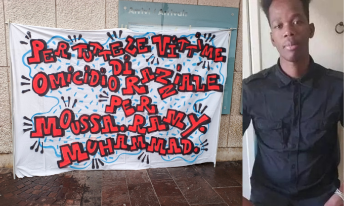 In stazione Porta Nuova il presidio per Moussa, Ramy e Muhammad: “Vittime di omicidio razziale”