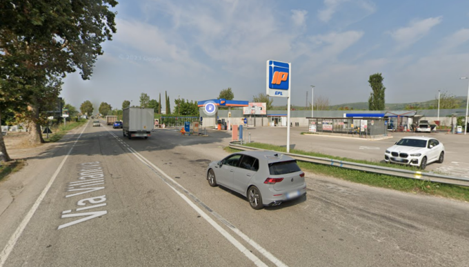 Investito a un distributore di benzina, morto pedone a San Bonifacio