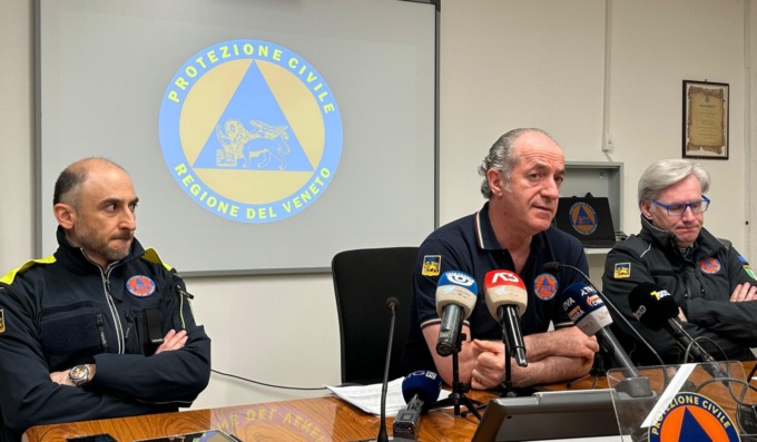 Stato d’emergenza in Veneto: 80 interventi nel Veronese e bacini di contenimento attivati per fermare la piena