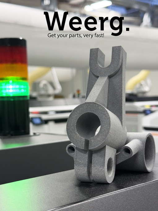 Stampa 3D e lavorazione CNC: la crescita di Weerg tra innovazione e precisione