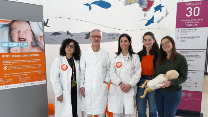 Sindrome del bambino scosso, anche l’Azienda ospedaliera di Verona in campo per la sensibilizzazione