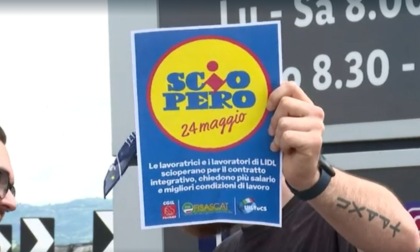 “Con 7 miliardi di fatturato ci offrono buoni spesa”: i dipendenti LIDL in sciopero ad Arcole