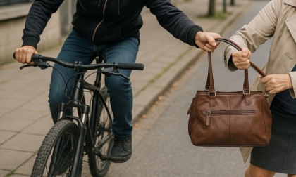 Ruba la borsa a una turista e scappa in bici, ladro rintracciato grazie al GPS del cellulare