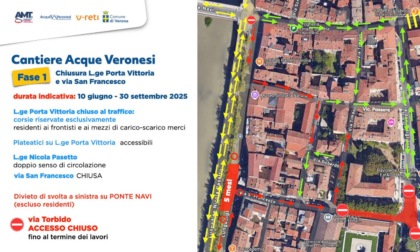Maxi cantiere di Veronetta, dal 10 giugno partono i lavori per la vasca di laminazione contro gli allagamenti