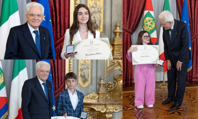 Alfieri della Repubblica, chi sono i tre giovani veronesi premiati dal Presidente Sergio Mattarella