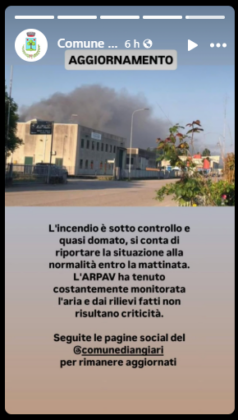 Aggiornamento del Comune di Angiari