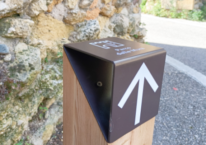 Nuovi elementi segnaletica del Parco delle Mura