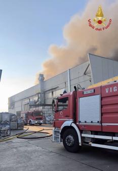 Incendio ad Angiari e monitoraggio dell’Arpav: la situazione non preoccupa come nel primo momento