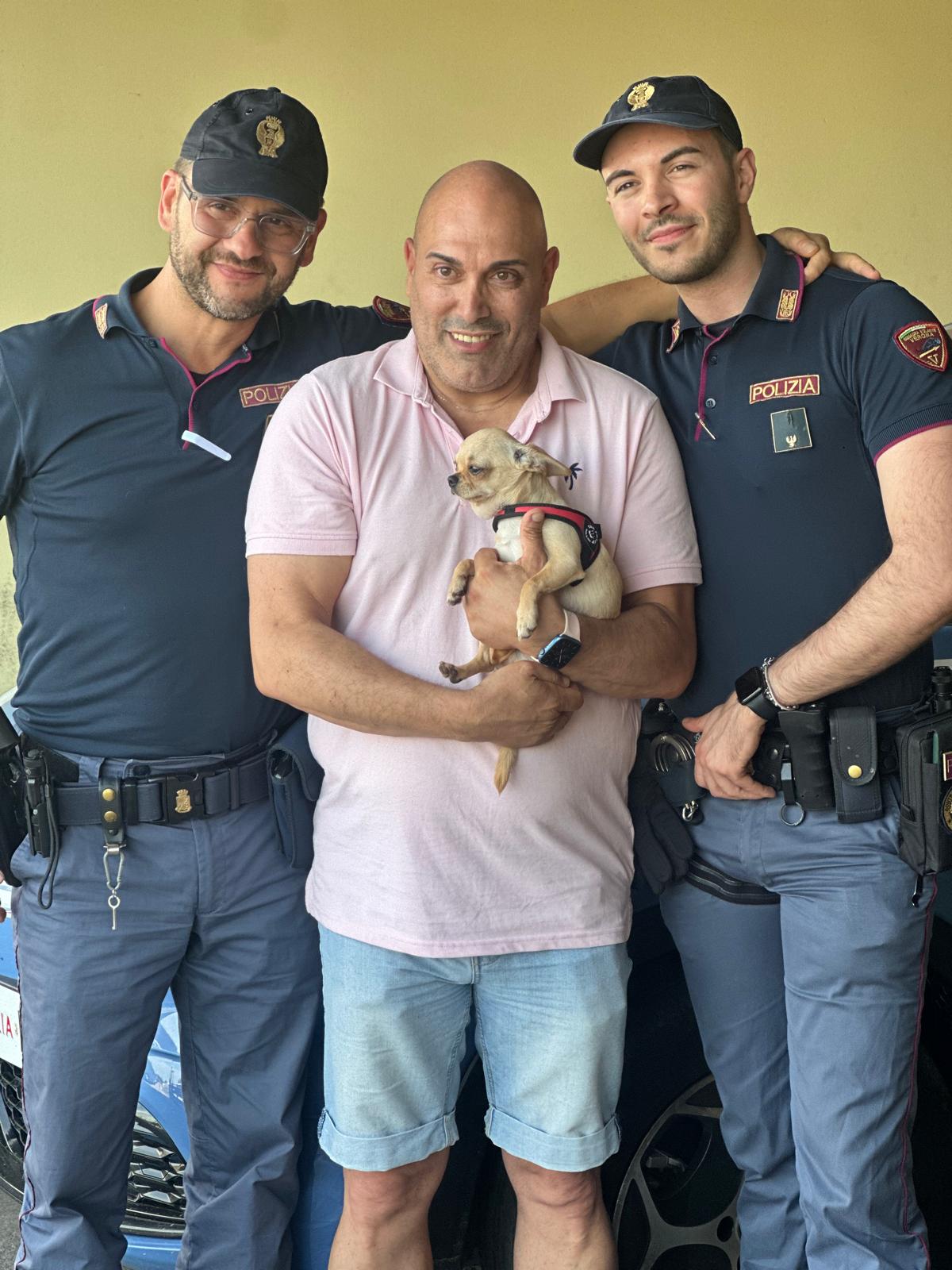 18.06.2025 - Volanti - Ritrovamento cagnolino2