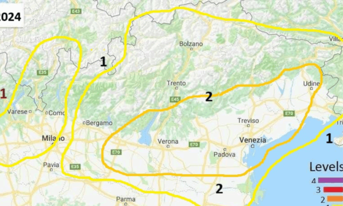 Maltempo in arrivo su Verona: giovedì 5 giugno rischio supercelle e grandinate