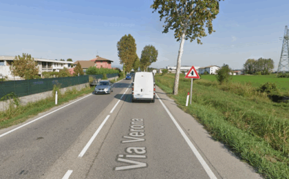Scontro tra auto e moto a Sona, un ferito grave