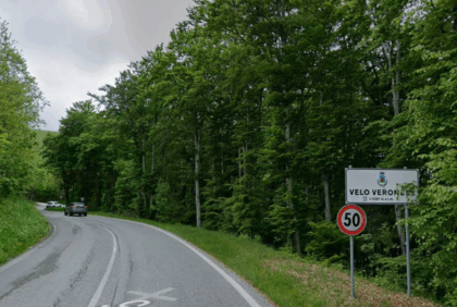 Auto esce fuori strada a Velo Veronese: quattro feriti, uno è grave