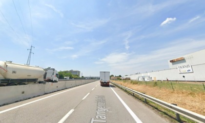 Incidente sulla Tangenziale Sud, scontro tra un'auto e un mezzo pesante