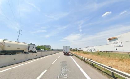 Incidente sulla Tangenziale Sud, scontro tra un’auto e un mezzo pesante
