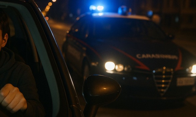 Scappa dal posto di blocco e scatta l’inseguimento: 27enne trovato con cocaina, crack, eroina e un coltellino