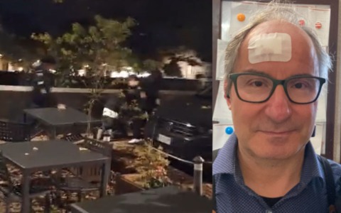 Ragazzini si picchiano in lungadige Donatelli, ristoratore filma la rissa e viene aggredito