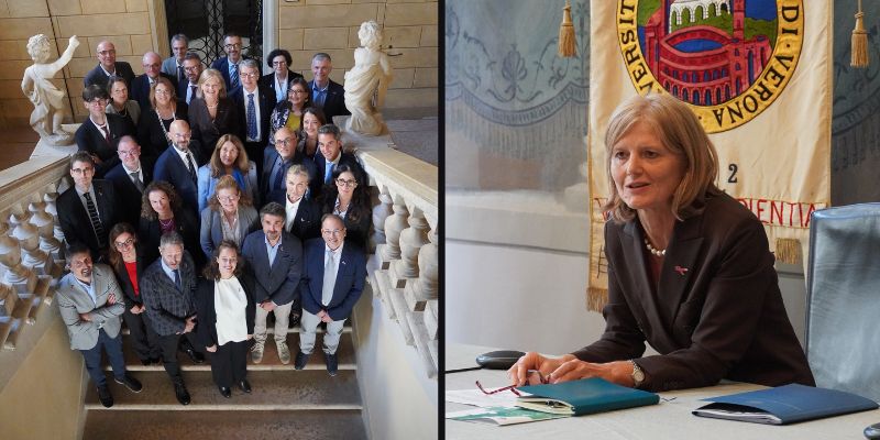 Insediata all’Università di Verona la nuova rettrice Chiara Leardini: ecco la sua squadra di governo