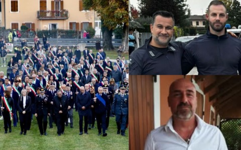 Fiaccolata a Castel d’Azzano per i tre carabinieri morti: “Il silenzio come segno di unità e vicinanza”