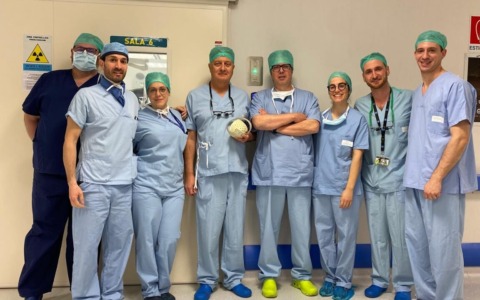 Storico intervento per l’impianto di un cuore artificiale totale in Veneto