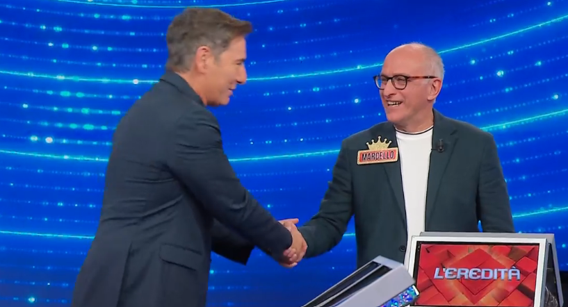Marcello da Verona all’Eredità su rai Uno: alla Ghigliottina per tre volte di seguito