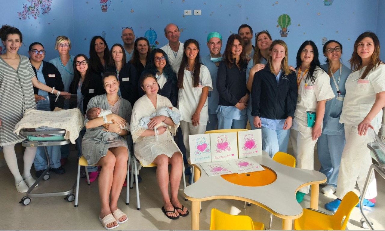 Giornata record all’Ospedale della Donna e del Bambino di Borgo Trento: 20 nascite in 24 ore