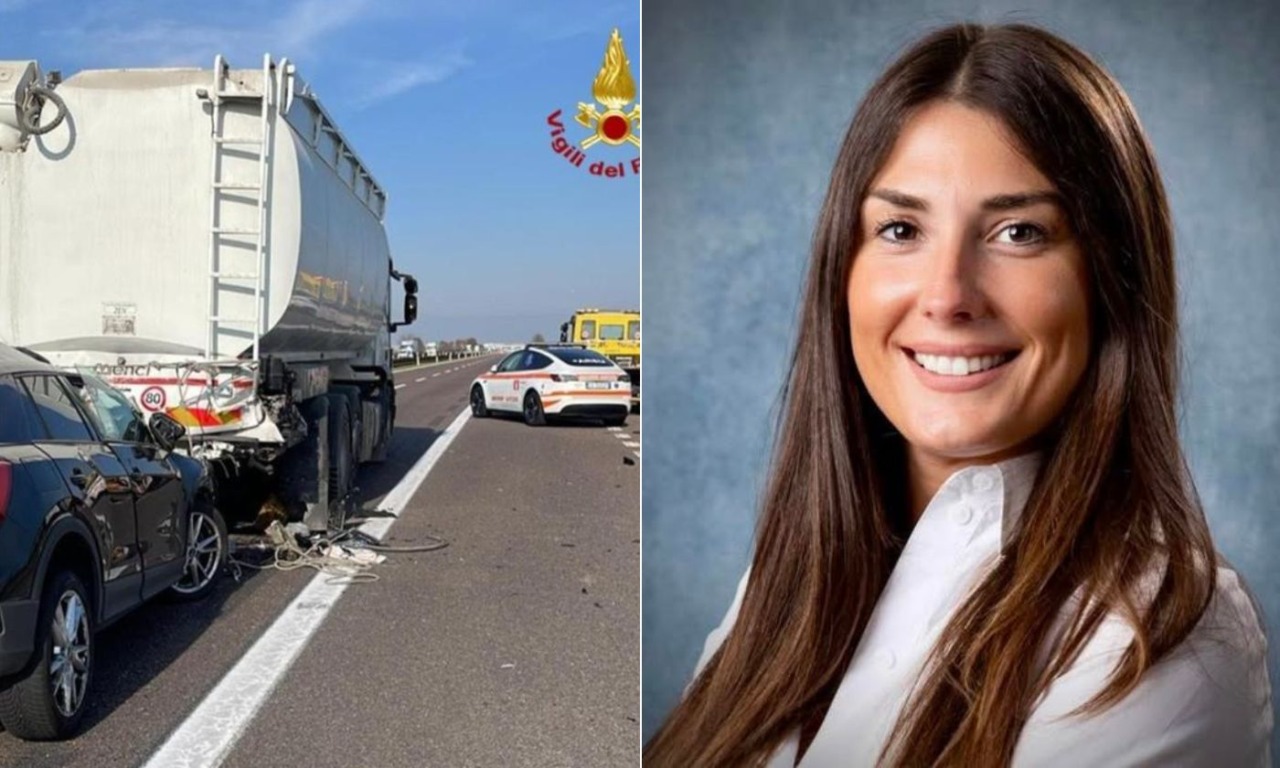 Scontro tra camion e auto sulla A22 del Brennero: muore Stefania Palmieri, incinta al nono mese