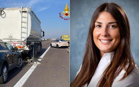 Scontro tra camion e auto sulla A22 del Brennero: muore Stefania Palmieri, incinta al nono mese