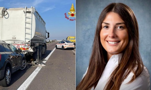 Scontro tra camion e auto sulla A22 del Brennero: muore Stefania Palmieri, incinta al nono mese