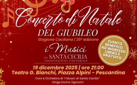 Concerto di Natale del Giubileo a Pescantina: musica, solidarietà e proiezione del docufilm “Peregrinus”