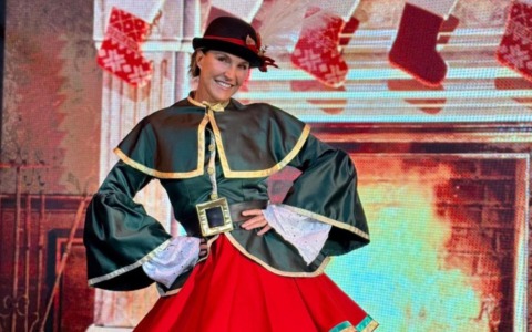 Ellen Hidding a Bussolengo: puntata speciale di “Melaverde” dedicata al Villaggio di Natale Flover