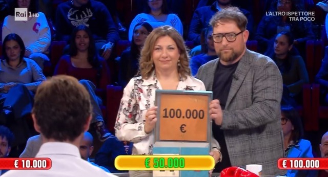 Alessandro da Cologna Veneta ad Affari Tuoi: accetta 50mila euro, ma nel pacco aveva 100mila