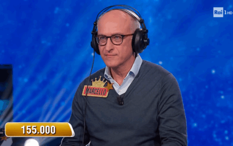 L’Eredità, Marcello alla 17ª Ghigliottina: rivincita su Stefano e 30ª presenza nel programma