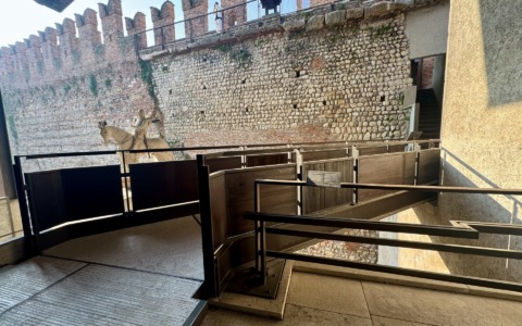 Riapre al pubblico la passerella Scarpiana di Cangrande a Castelvecchio