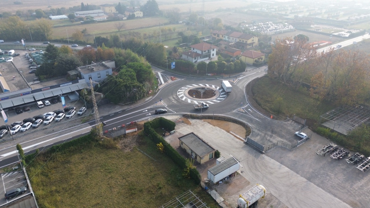 Due nuove rotatorie inaugurate a Verona Sud: via libera alla viabilità senza semafori
