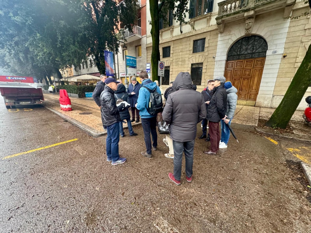 Sopralluogo ai cantieri di corso Porta Nuova per le olimpiadi invernali 2026