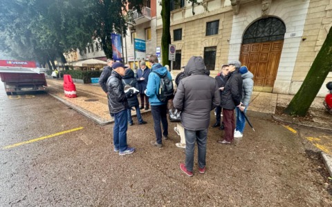 Sopralluogo ai cantieri di corso Porta Nuova per le olimpiadi invernali 2026