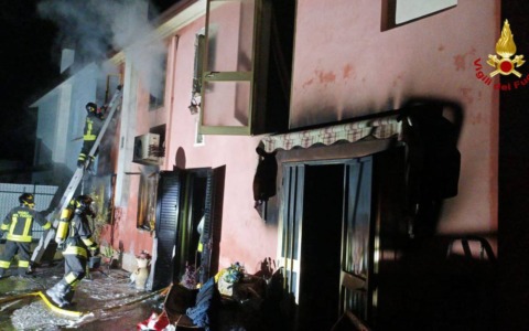 Tragedia a Cerea: due morti nell’incendio di un’abitazione