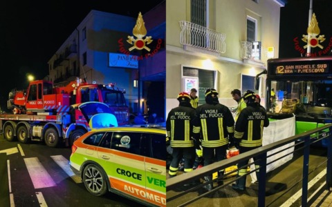 Incidente tra un autobus e uno scooter a Verona: ferito un 51enne