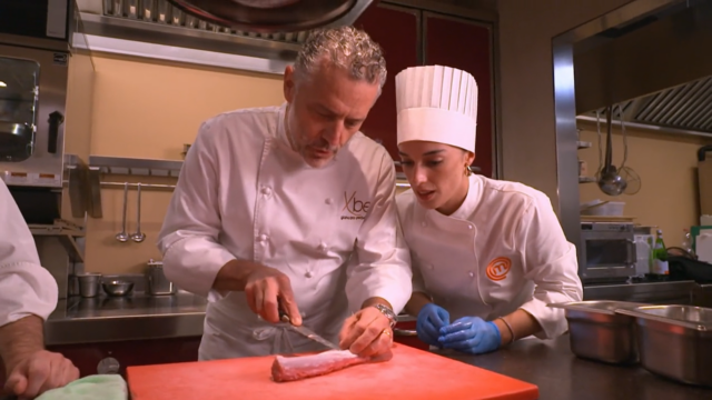 Prova in esterna di MasterChef Italia da Giancarlo Perbellini ai 12 Apostoli