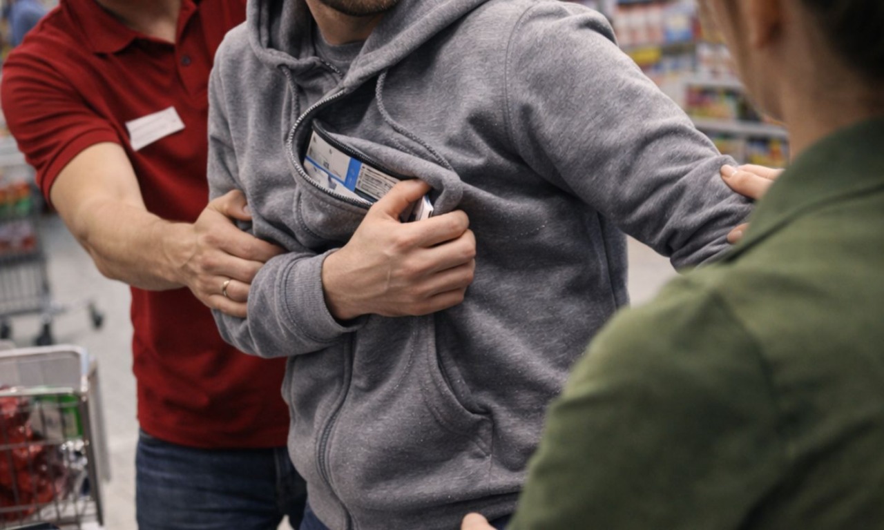 38enne prova a rubare al supermercato: i vigilanti cercano di fermarlo, ma vengono aggrediti