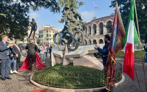 “Beyond Barrier”, a Verona l’opera che celebra Olimpiadi e Paralimpiadi Milano Cortina 2026