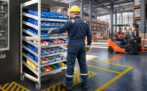 Logistica industriale 2.0: il ruolo delle cassette nell’organizzazione dei flussi