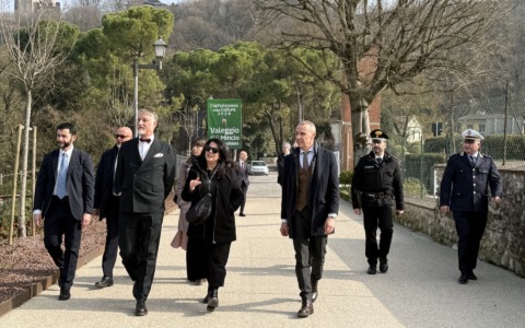 Valeggio sul Mincio accoglie il Ministro Giuli per la candidatura a Capitale 2028