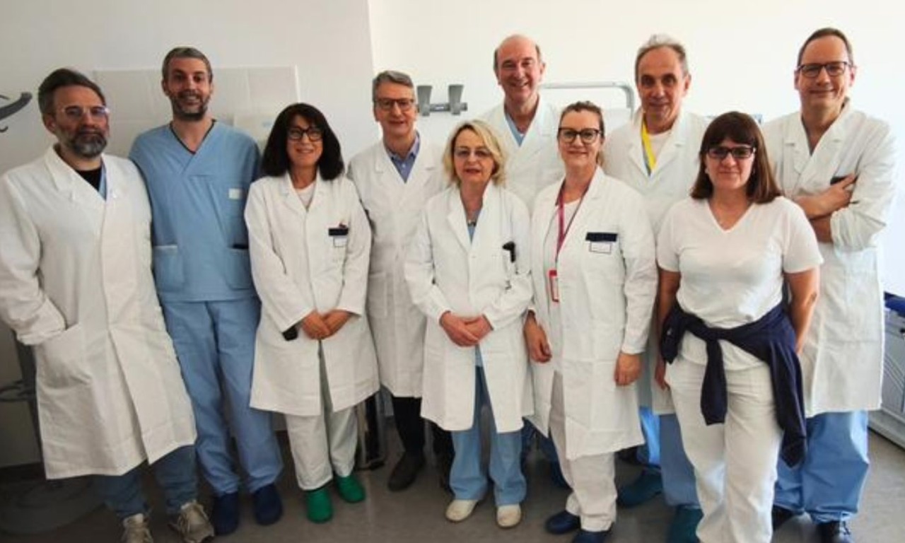 Rimossa cisti ovarica da 50 kg in una paziente di 74 anni all’ospedale Borgo Trento