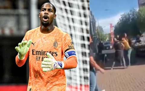 Hellas-Milan, “buu” a Maignan e l’annuncio dello speaker. Post-partita rissa di Orban con un tifoso